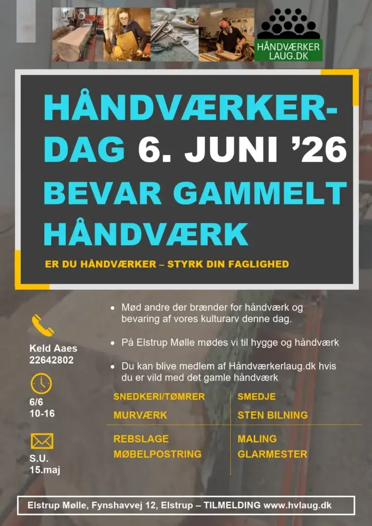 Håndværkerdag plakat